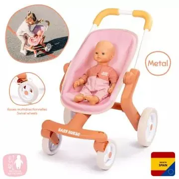 Korlátozott ajánlat Baby Nurse Bolygó kerekes babakocsi- rózsaszín