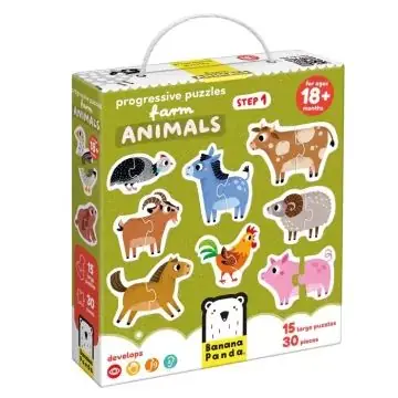 Banana Panda Haladó kirakó - a farm állatai Vedd meg most