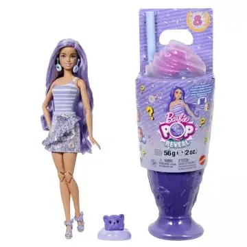 Utolsó esély Barbie Slime Reveal Illatos shaker sorozat - Lila