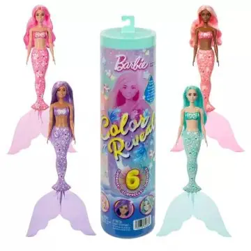 Korlátozott ajánlat Barbie Color Reveal meglepetés sellő baba