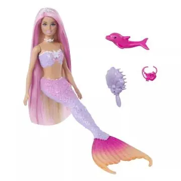 Akciós ár Barbie Színváltós sellő baba
