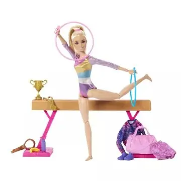 Ajánlat Barbie Tornász játékszett