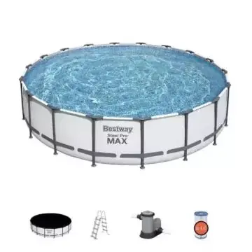 Bestway Istria Superior/Steel Pro Max fémvázas medence - 549 x 122 cm Olcsóbb
