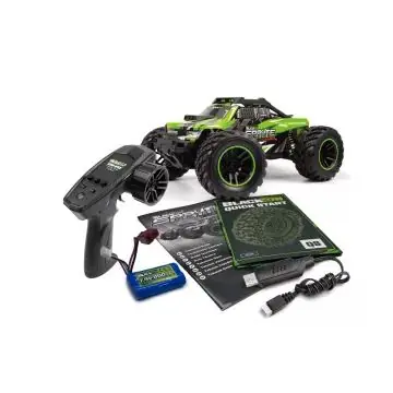 BlackZon Spryte Turbo 1/20 4WD elektromos Monster Truck – Zöld Alacsony ár