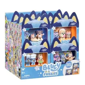 Bluey Fuzzies játékszett - 3 darabos, többféle Vedd meg most
