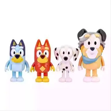 Bluey Iskolaszett figurák - 4 db-os Árengedmény