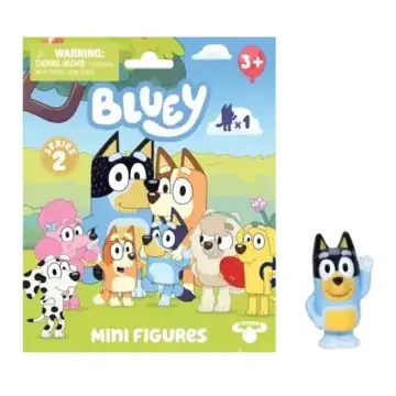 Bluey Mini figura - 1 darab, többféle Exkluzív ajánlat