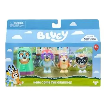 Ajánlat Bluey Nagyi szett – 4 darabos figura készlet