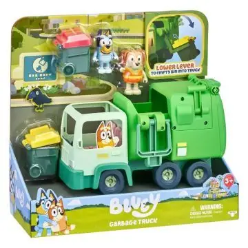 Olcsó Bluey Szemetes játékautó