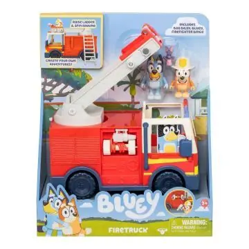 Akció Bluey Tűzoltóautó játékfigurákkal