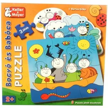 Bogyó és Babóca 2-4-6 db-os Baba puzzle Korlátozott ajánlat
