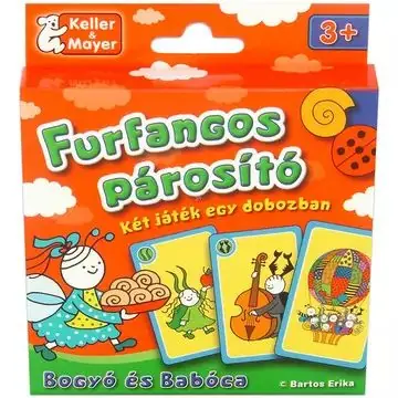 Gyors kiszállítás Bogyó és Babóca Furfangos párosító kártyajáték