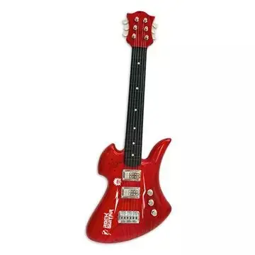 Azonnali szállítás Bontempi elektromos rock gitár - bordó