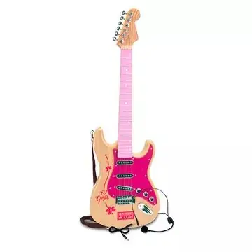 Bontempi elektromos rock gitár - rózsaszín Biztonságos fizetés