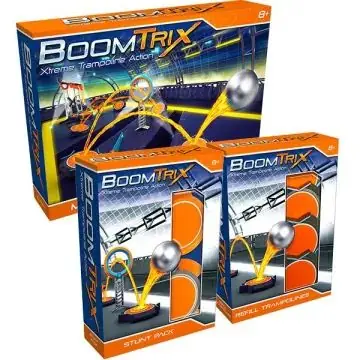 Boomtrix Megacsomag Trambulin szett 2 db kiegészítővel Prémium