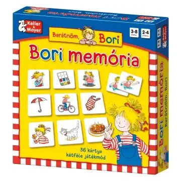 Bori Memória készségfejlesztő társasjáték Különleges ajánlat