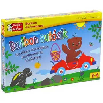 Vedd meg most Boribon autózik társasjáték