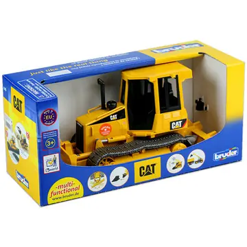 Biztonságos fizetés Bruder Caterpillar lánctalpas dózer- 30 cm