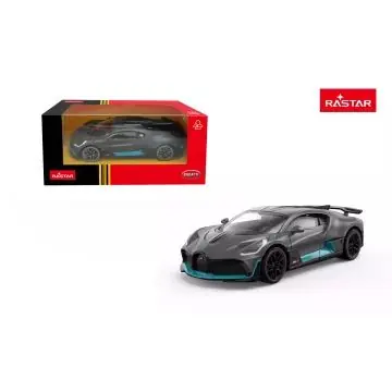Prémium Bugatti DIVO fém kisautó 1 43, fekete