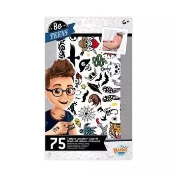 Olcsó BUKI Lemosható tetoválás fiúknak - 75 db-os