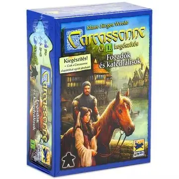 Prémium Carcassonne Fogadók és Katedrálisok - Első kiegészítő