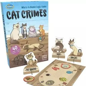 Cat Crimes - Zsivány cicák logikai játék Akciós ár