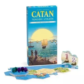 Népszerű Catan - Tengeri utazó társasjáték kiegészítő 5-6 játékos részére