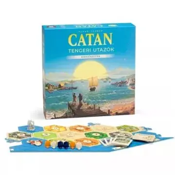 Biztonságos fizetés Catan telepesei - Tengeri utazó kiegészítő