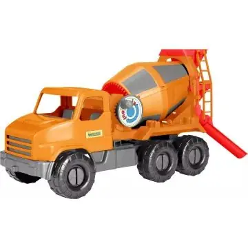 Kedvezmény City Truck betonkeverő mixer narancssárga - kartondobozban