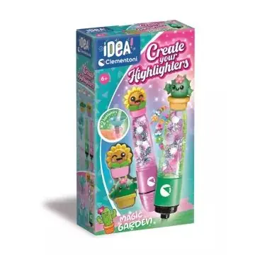 Clementoni Idea! Szövegkiemelő készítő készlet - 2 db-os, virágos Bestseller
