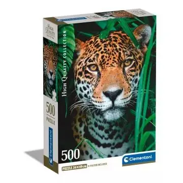 Clementoni Puzzle Jaguár a dzsungelben, 500 db Ne maradj le