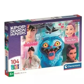 Clementoni Super Color puzzle - K-Pop Demon Hunters, 104 db-os Ajánlat