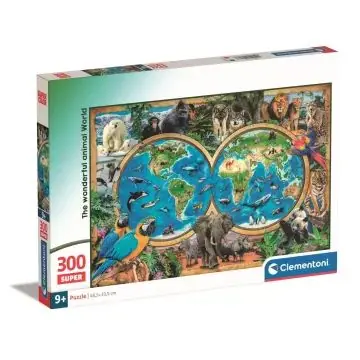 Különleges ajánlat Clementoni Csodálatos állatvilág puzzle - 300 darabos