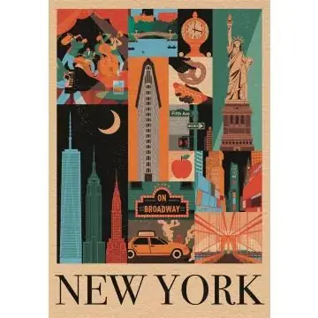 Clementoni Divat New York City-ben puzzle - 1000 darabos Biztonságos fizetés
