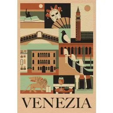 Vásárlói kedvenc Clementoni Divat Velencében puzzle - 1000 darabos