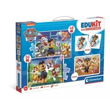 Clementoni Edukit 4 az 1-ben játékgyűjtemény - Mancs őrjárat Azonnal elérhető