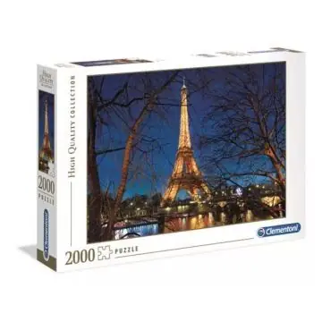 Szuper akció Clementoni Eiffel torony éjszaka - 2000 darabos puzzle