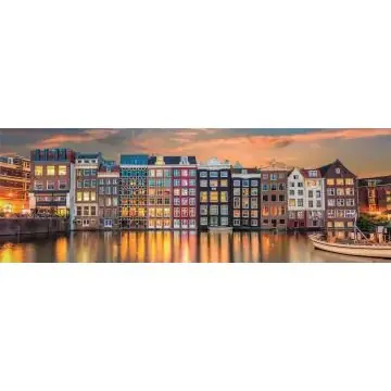 Legjobb ár Clementoni High Quality Collection Panoráma Amsterdam puzzle - 1000 darabos