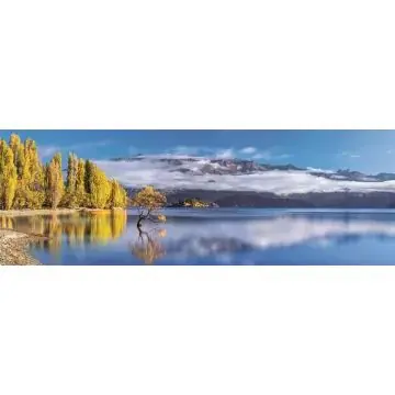 Kihagyhatatlan ajánlat Clementoni High Quality Collection Panoráma Wanaka aranyló fája puzzle - 1000 darabos