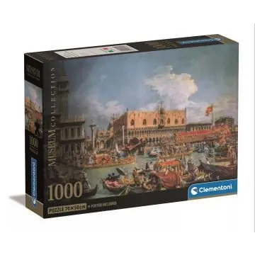Clementoni Museum Collection, Canaletto A Bucentaur visszatérése a mólóhoz a mennybemenetel napján - 1000 darabos puzzle Legnépszerűbb
