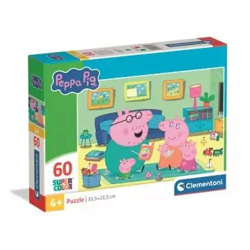 Clementoni Peppa malac puzzle - 60 darabos Legnépszerűbb
