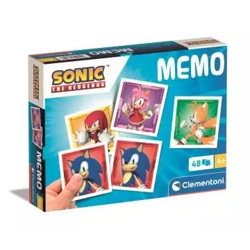 Akciós ár Clementoni Sonic, a sündisznó memóriajáték