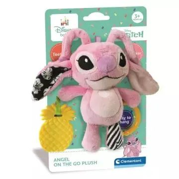 Clementoni Stitch - Angel csörgős plüssfigura Ne maradj le