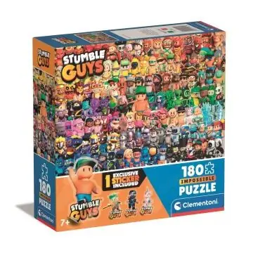 Rendeld meg most Clementoni Stumble Guys lehetetlen puzzle - 180 darabos