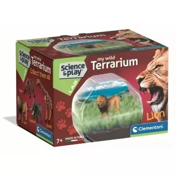 Clementoni Tudomány és játék - Mini terrárium, oroszlános Biztonságos fizetés