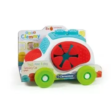 Azonnal elérhető Clemmy Baby Puha kockagyűjtő kisautó