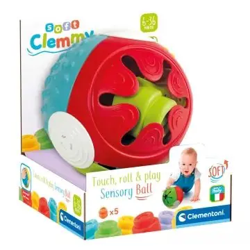 Ajánlat Clemmy Tapints, guríts és játssz! érzékelést fejlesztő puha labda