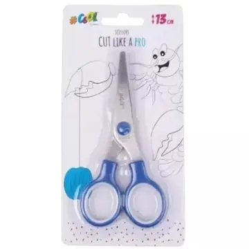 Cool by Victoria Iskolai olló, 13 cm - kék Azonnal elérhető