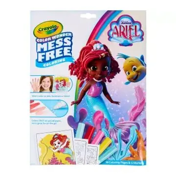 Crayola Color Wonder A kis hableány maszatmentes kifestő készlet mappában Vásárlói kedvenc