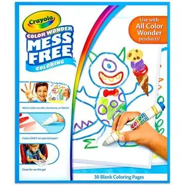 Crayola Color Wonder maszatmentes kifestőlap utántöltő Gyors kiszállítás